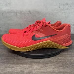 Nike Metcon 4 XD Mens 10.5 Red Orbit Gum Bottom Trainer BV1636-600